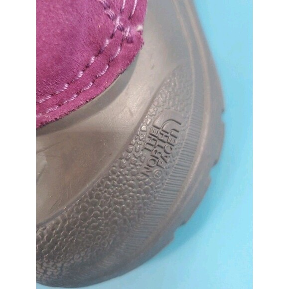 The North Face Toddler  Sz 6 Kids Alpenglow Waterproof Rubber Boots Grey Violet - Picture 7 of 13